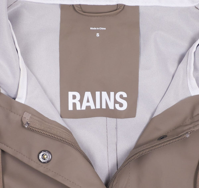 Rains Coat / Size S / Short / Mens / Brown / Polyester / RRP £46.95