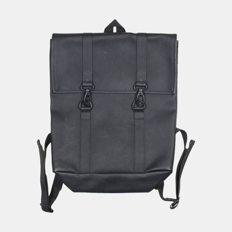 Rains Backpack / Size Small / Mens / Black / Polyester