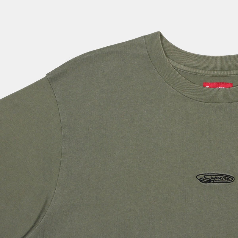 Supreme T-Shirt / Size L / Mens / Green / Cotton
