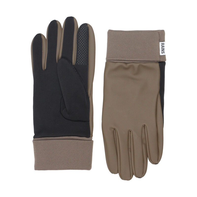Rains Brown Gloves Size Large / Size L / Mens / Brown / RRP £45.00