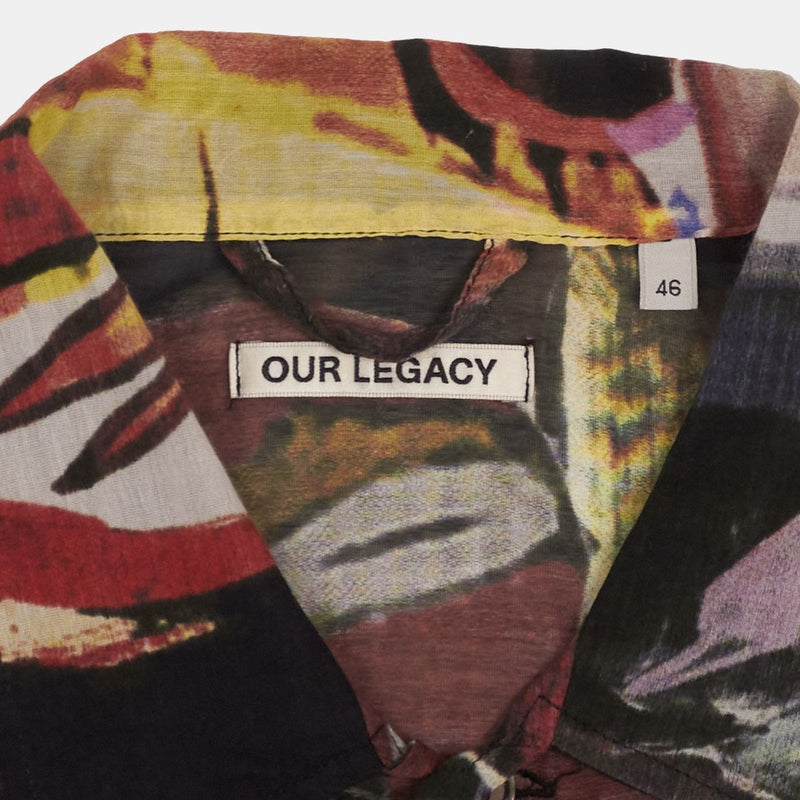Our Legacy Button-Up / Size M / Mens / MultiColoured / Cotton