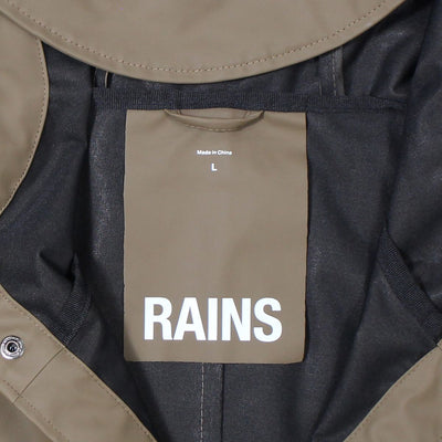 Rains Coat / Size L / Mens / Brown / Polyamide