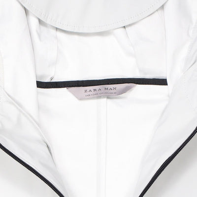 Zara Men Coat  / Size L / Mens / Grey / Polyester
