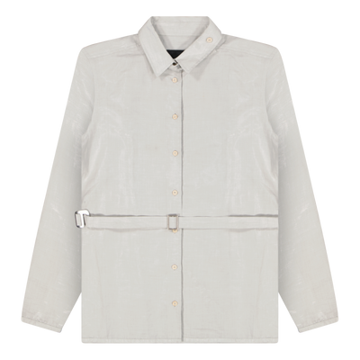HELIOT EMIL Grey Belted Shirt Size Medium  / Size M / Mens / Grey / Cotton ...