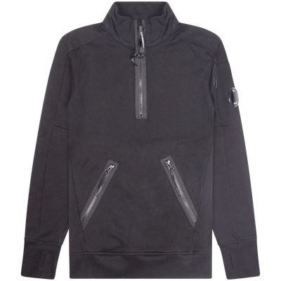 C.P. Company Black Quarter Zip Sweater Size Medium / Size M / Mens / Black ...