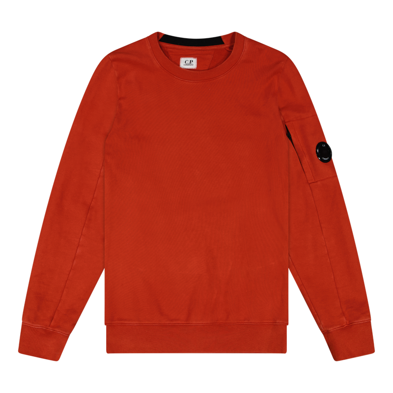 C.P. Company Red Lens Sleeve Sweater Size M / Size M / Mens / Red / Cotton ...