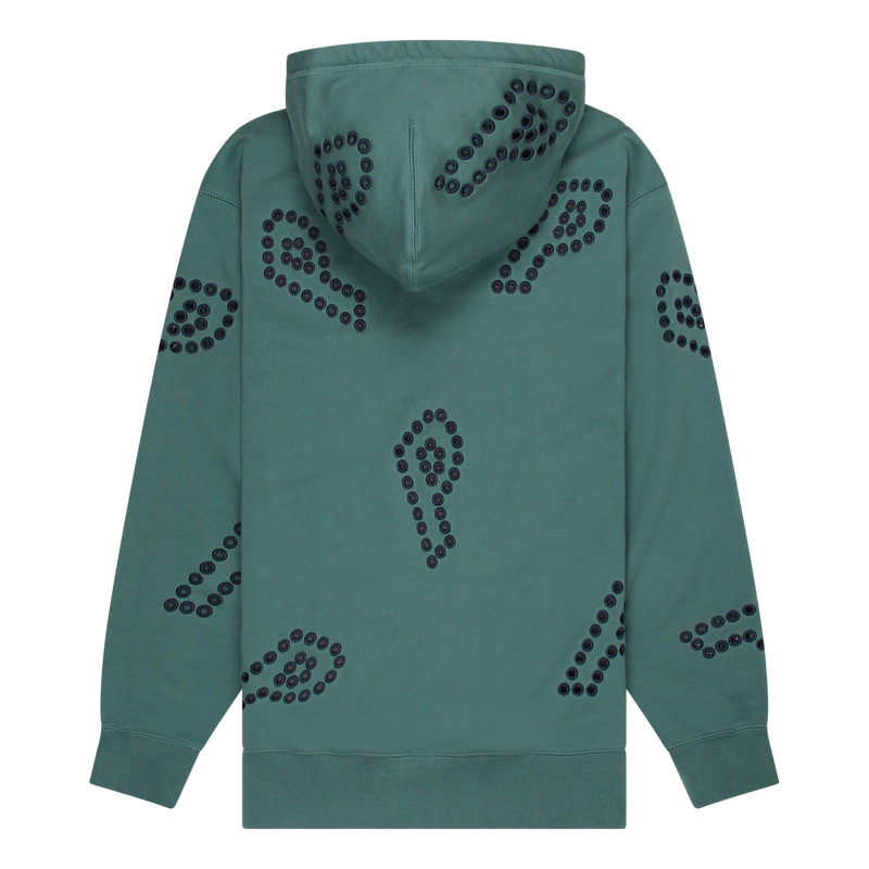 Palace Green Eyelet P Hoodie Size Large / Size L / Mens / Green / Cotton / ...