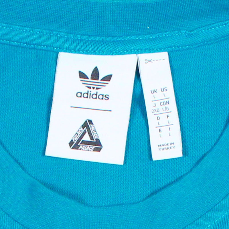 Adidas T-Shirt / Size L / Mens / Blue / Cotton