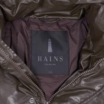 Rains Brown Boxy Puffer Parka Size XS/S / Size S / Mens / Brown / Other / R...