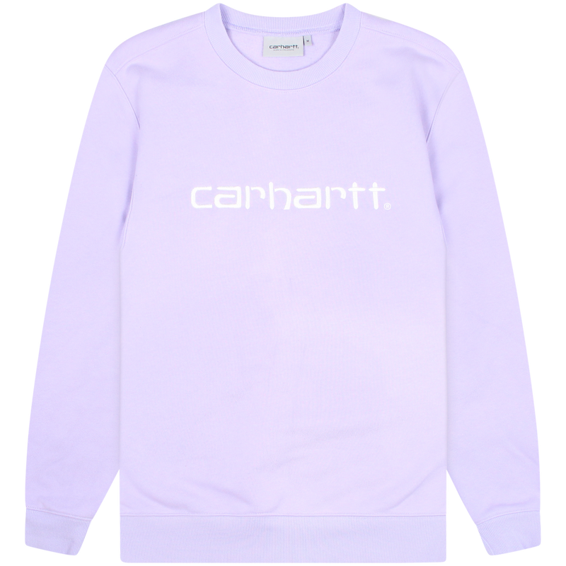 Carhartt WIP Purple Logo Sweatshirt Size Medium  / Size M / Mens / Purple /...