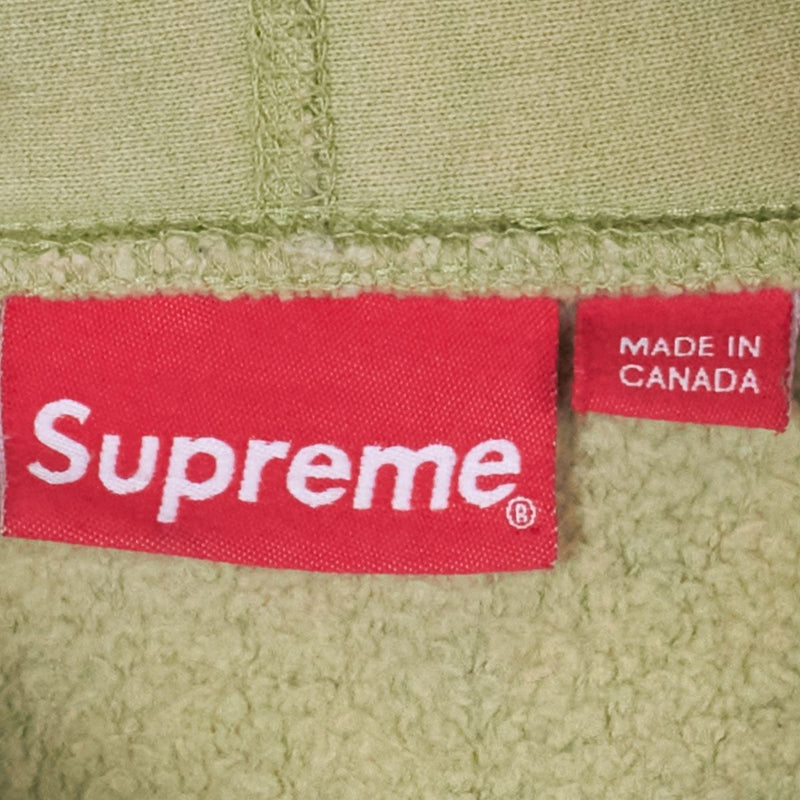 Supreme Pullover Hoodie / Size XL / Mens / Green / Cotton