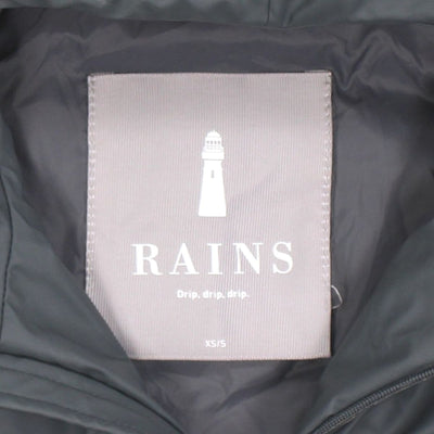 Rains Jacket / Size XS / Short / Mens / Grey / Polyester