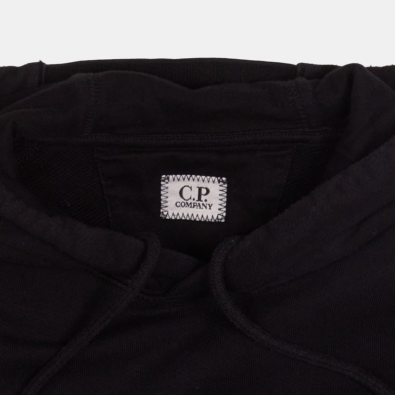 C.P. Company Pullover Hoodie / Size M / Mens / Black / Cotton