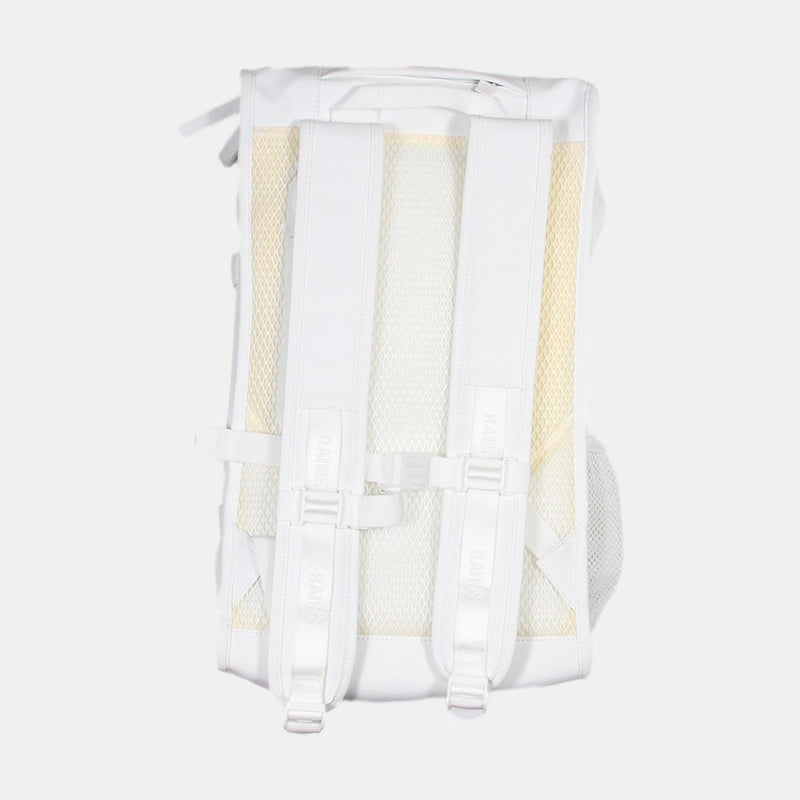Rains Backpack / Size Medium / Mens / Ivory / Polyester