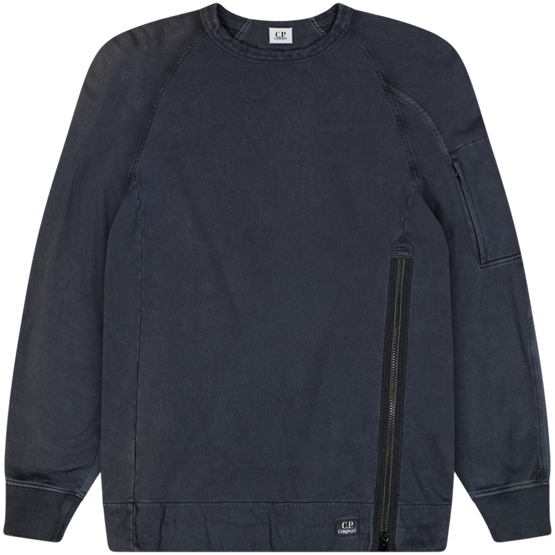 C.P. Company Navy Side Zip Sweater Size M Meduim / Size M / Mens / Blue / C...