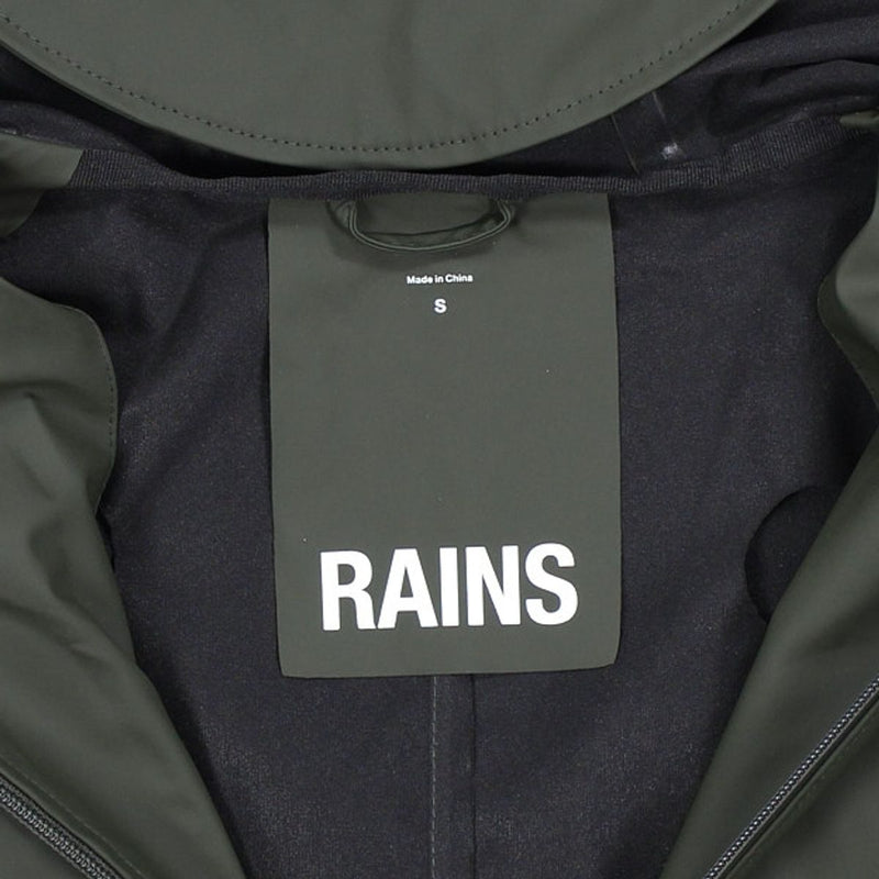 Rains Parka / Size S / Long / Mens / Green / Polyurethane / RRP £115
