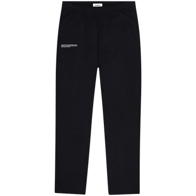 PANGAIA Black Organic Cotton Loose Track Pants Size Extra Small / Size XS /...