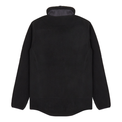 Rains Black Heavy Fleece Jacket Size Small / Size S / Mens / Black / Cotton...