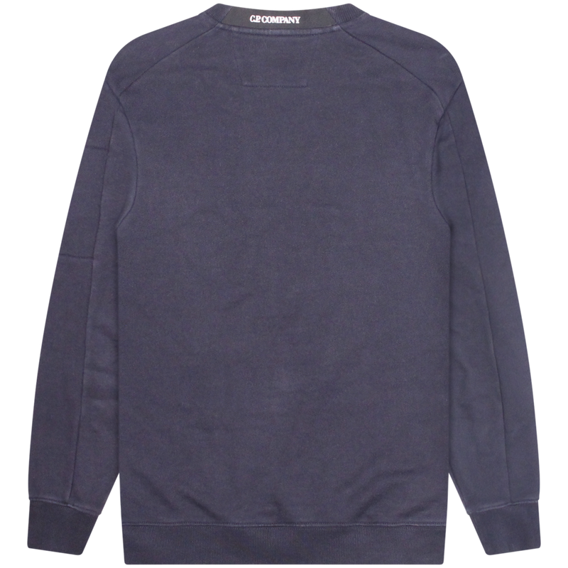 C.P. Company Navy Lens Sleeve Sweater Size Medium / Size M / Mens / Blue / ...
