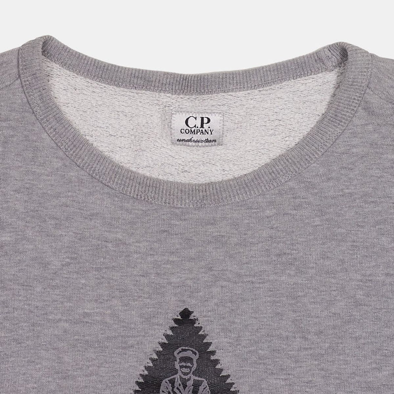 C.P. Company Pullover Sweatshirt / Size M / Mens / Grey / Cotton