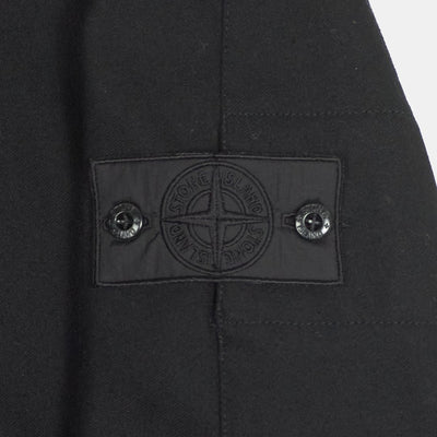 Stone Island Coat / Size 3XL / Short / Mens / Black / Wool / RRP £700