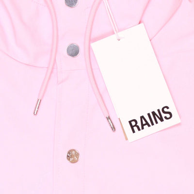 Rains Jacket  / Size M / Mid-Length / Womens / Pink / Polyester