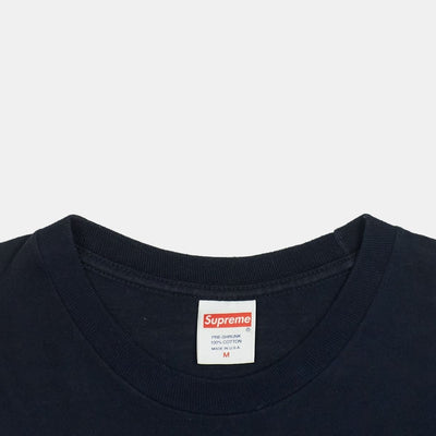 Supreme T-Shirt / Size M / Mens / Blue / Cotton