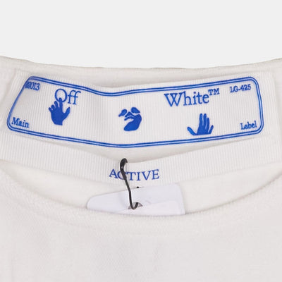 Off-White Bodycon Active Dress / Size S / Short / Womens / White / Polyamide