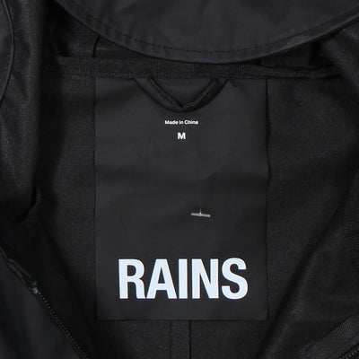 Rains Coat / Size M / Long / Mens / Black / Polyamide