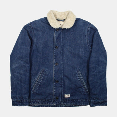 A.P.C Carharrt Bristol Jacket / Size M / Short / Womens / Blue / Cotton
