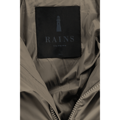 Rains Brown Long Puffer Jacket Coat Size XS/S / Size S / Mens / Brown / Oth...