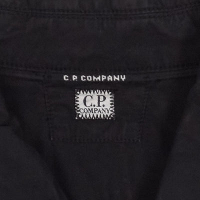 C.P. Company Full Zip Shirt / Size L / Mens / Black / Cotton