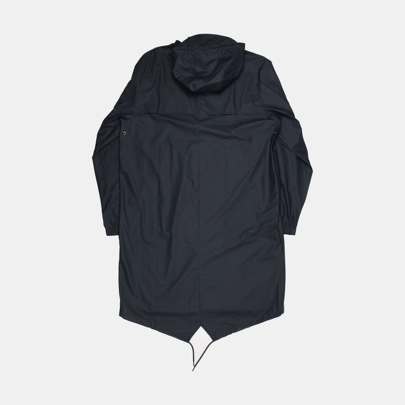 Rains Jacket / Size L / Long / Mens / Blue / Polyurethane