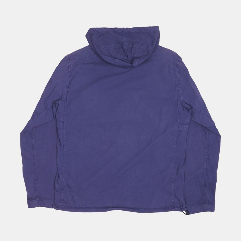 Stone Island Coat / Size XL / Short / Mens / Blue / Cotton