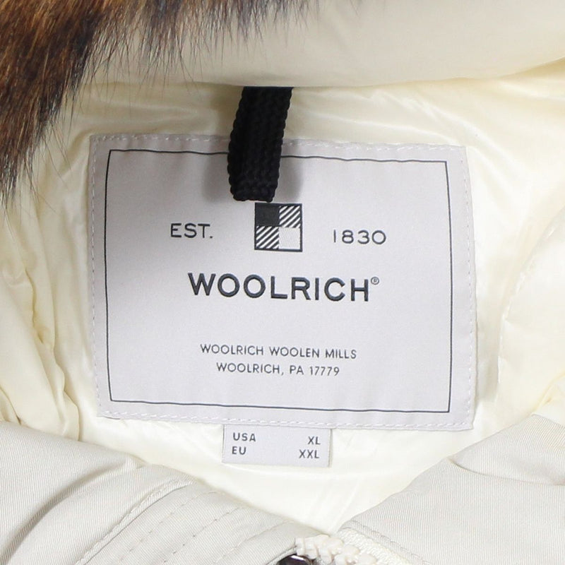 Woolrich Puffer Jacket / Size XL / Mens / Beige / Polyester