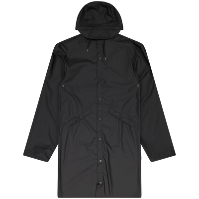 Rains Black Longer Jacket Size Small / Size S / Mens / Black / Other / RRP ...