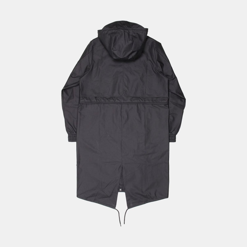 Rains Jacket / Size M / Long / Mens / Black / Polyester