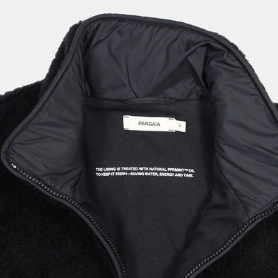 PANGAIA Full Zip Fleece / Size M / Mens / Black / Cotton