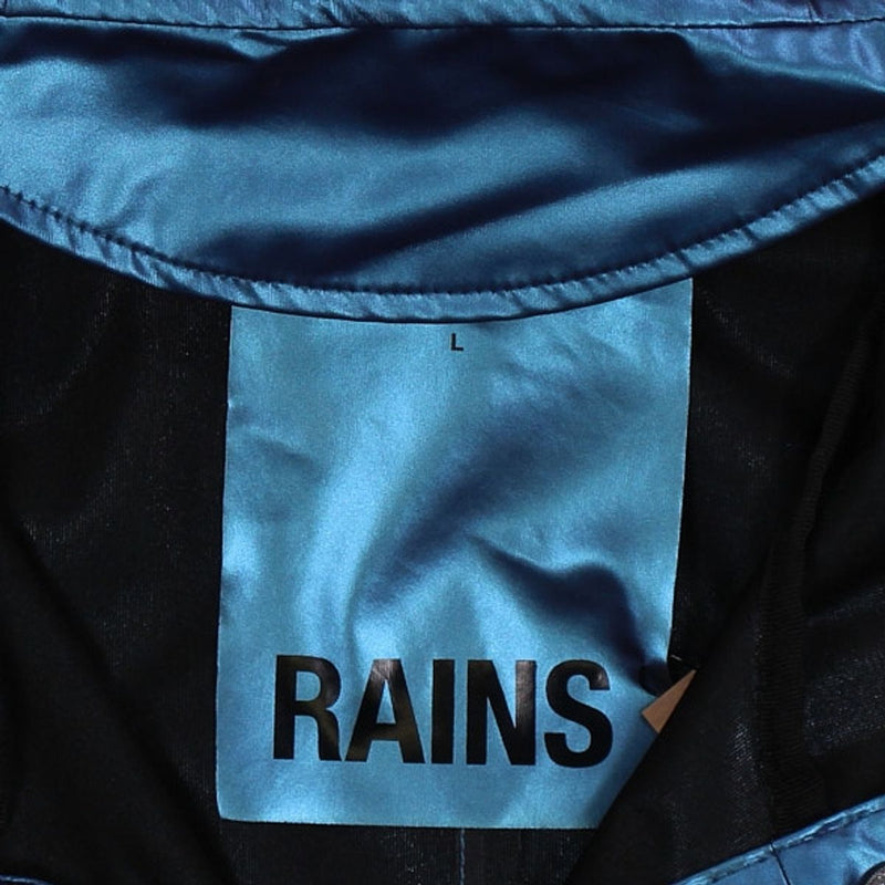 Rains Coat / Size L / Mid-Length / Womens / Blue / Polyester
