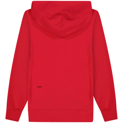 PANGAIA Red 365 Zipped Hoodie Size Large  / Size L / Mens / Red / Cotton / ...