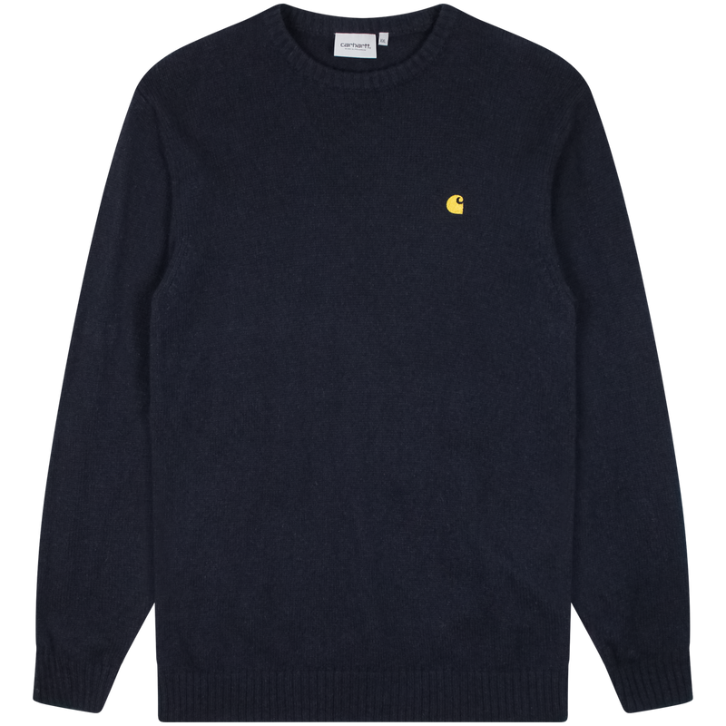 Carhartt WIP Navy Madison Knit Sweater Size XXL / Size 2XL / Mens / Blue / ...