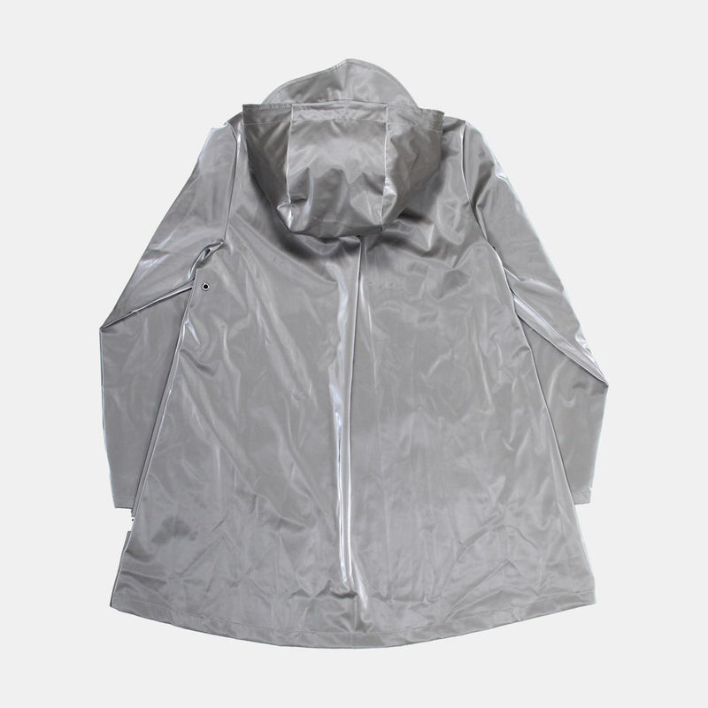 Rains Jacket / Size S / Short / Mens / Silver / Polyurethane