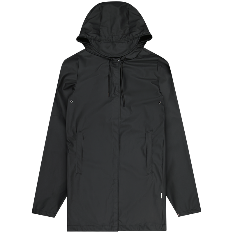 Rains Black A-Line Jacket Size Extra Small / Size XS / Mens / Black / Other...