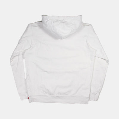 Supreme Pullover Hoodie / Size M / Mens / White / Cotton