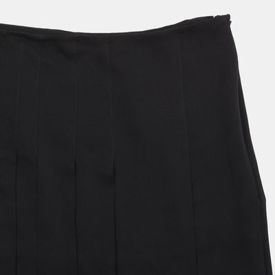 Burberry A-Line Skirt / Size 4 / {Other} / Womens / Black / Polyester