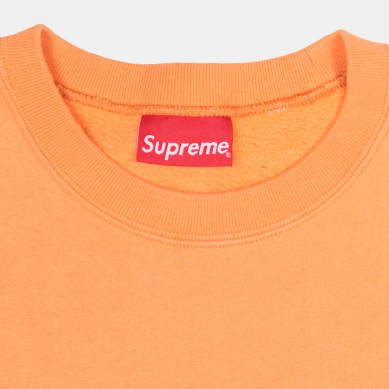 Supreme Sweatshirt / Size M / Mens / Orange / Cotton