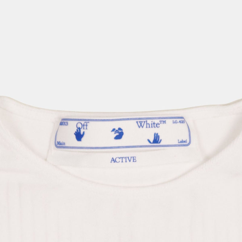 Off White Basic T-Shirt / Size S / Womens / White / Polyamide