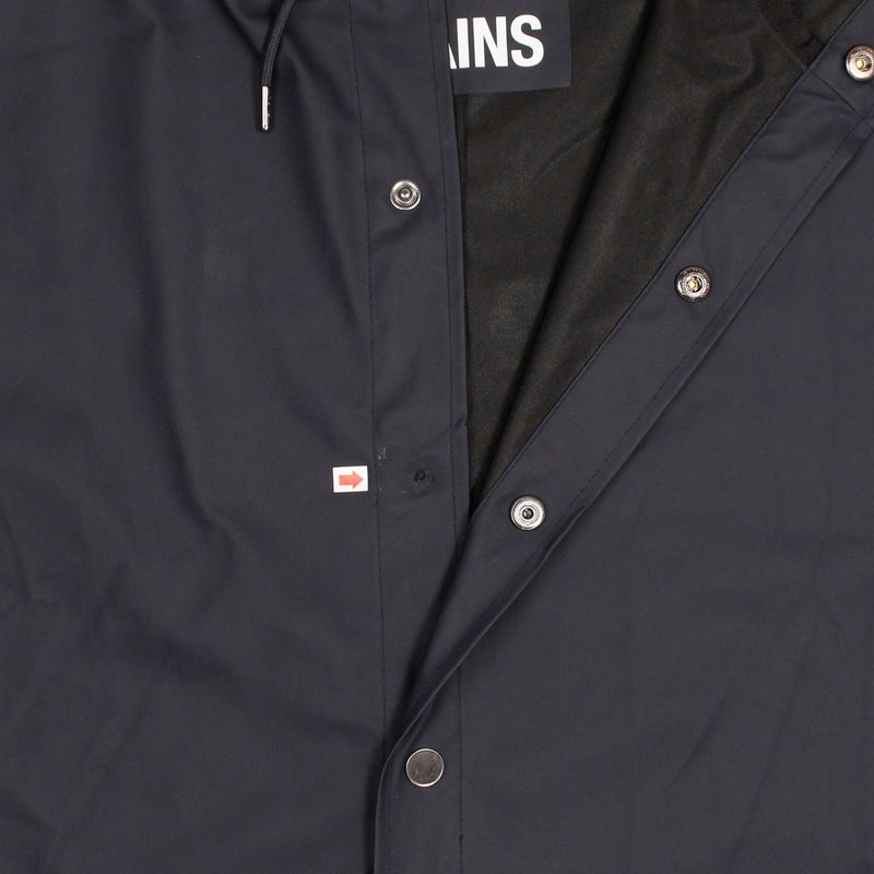 Rains Jacket / Size L / Short / Mens / Blue / Polyester
