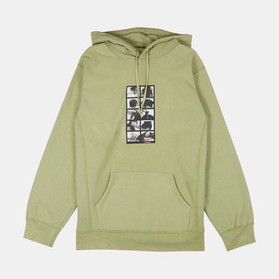 Supreme Pullover Hoodie / Size XL / Mens / Green / Cotton