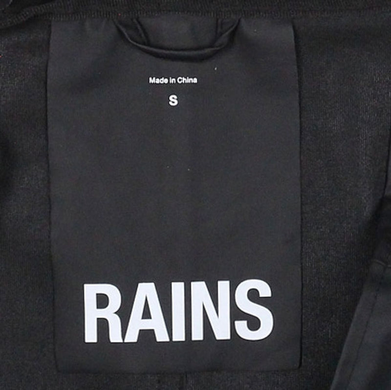 Rains Coat / Size S / Short / Mens / Black / Polyurethane